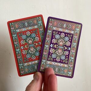 •| vintage playing cards